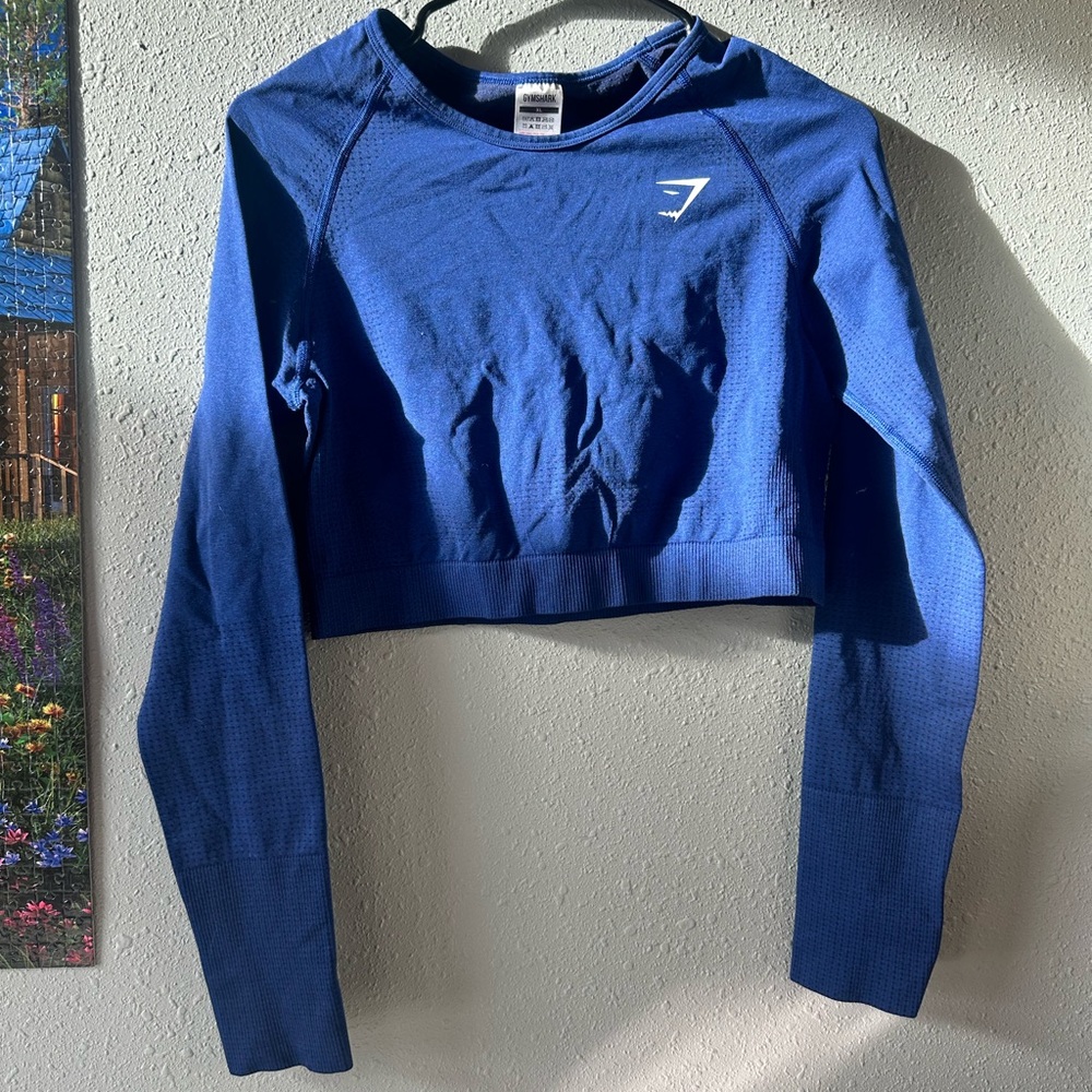 Gymshark crop long sleeve XL